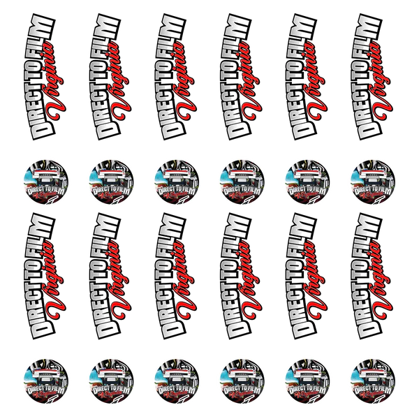 custom DTF Glitter Gang Builder