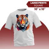 our custom DTF gang sheet service provides vibrant, long-lasting transfers that make your designs stand out.
