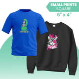 our custom DTF gang sheet service provides vibrant, long-lasting transfers that make your designs stand out.
