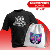 our custom DTF gang sheet service provides vibrant, long-lasting transfers that make your designs stand out.