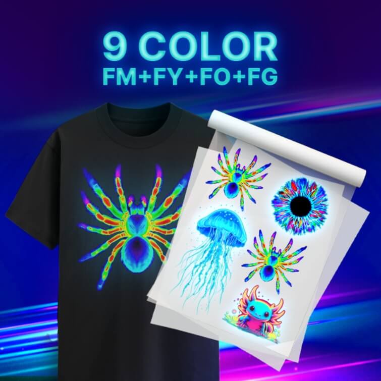 Fluorescent DTF Transfers – Vibrant Custom Heat Transfers