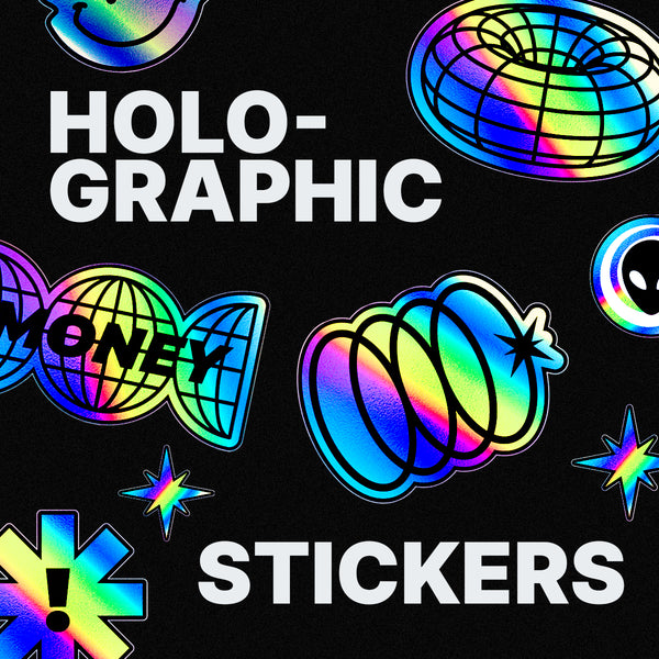 Custom Holographic Stickers