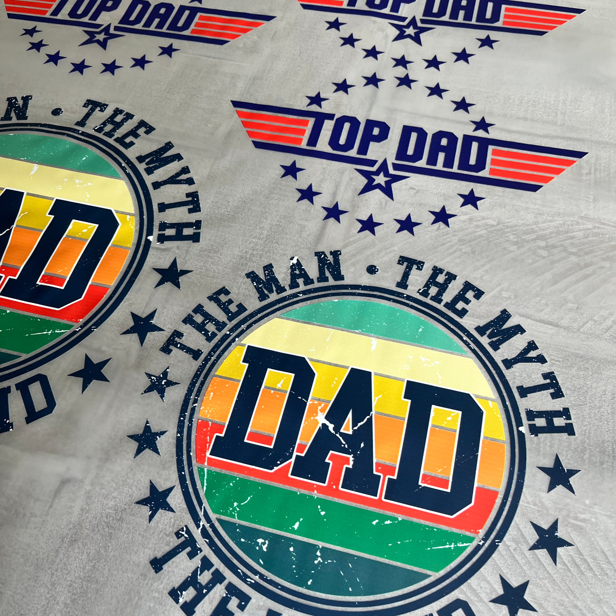 Gang sheet is printed with durable, wash-resistant inks that keep your designs looking sharp and colorful wear after wear.