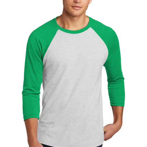 Next Level Apparel ® Adult Tri-Blend 3/4-Sleeve Raglan Tee. NL6051