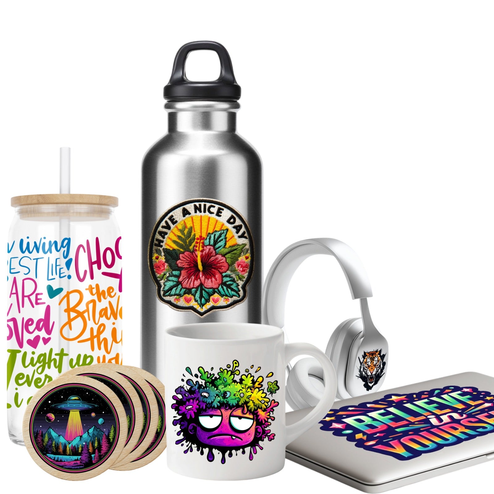 UV DTF Transfers & Stickers