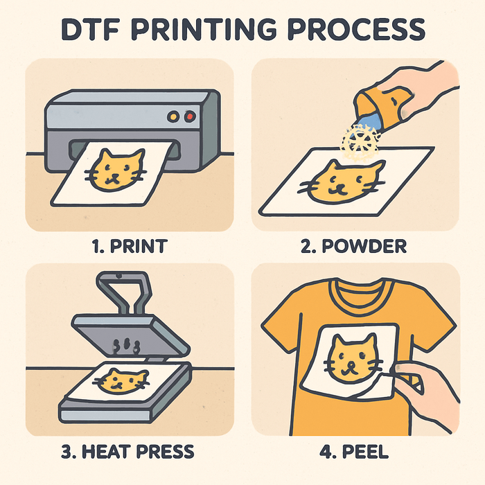 DTF Powder Usage and Safety