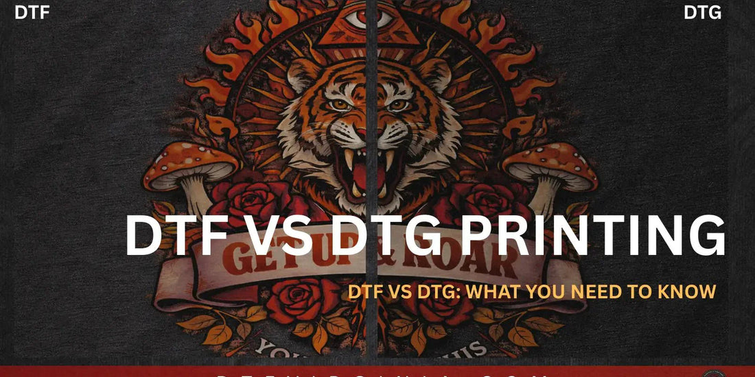 DTF vs DTG Printing in 2025 - DTF Virginia
