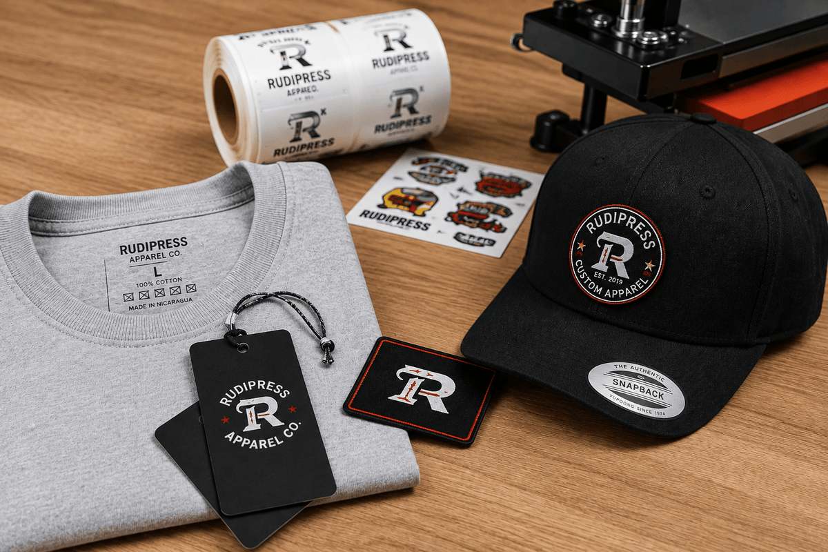 Hat Patches vs. Labels vs. Tags: What's the Difference? - DTF Virginia
