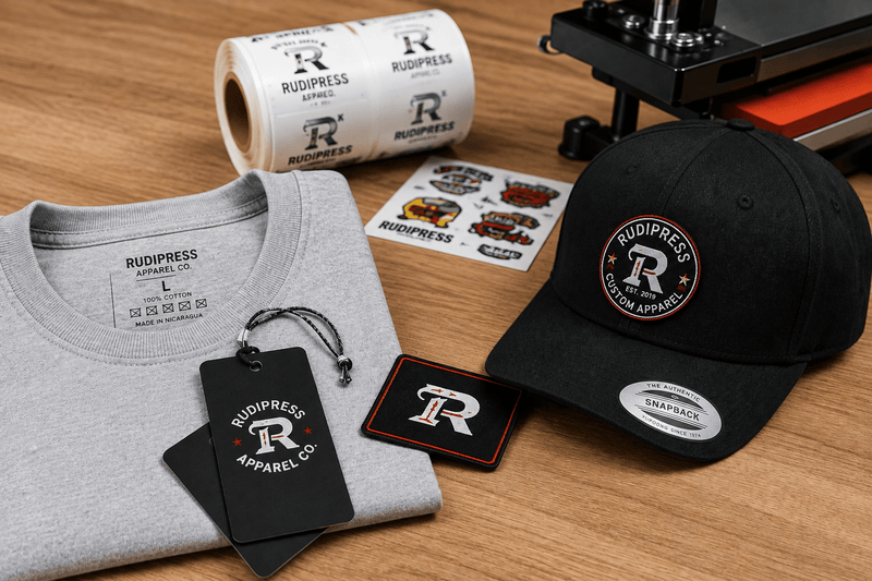 Hat Patches vs. Labels vs. Tags: What's the Difference? - DTF Virginia