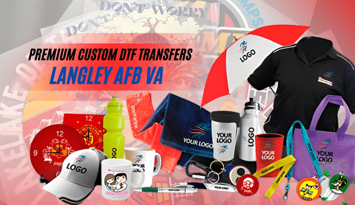 custom DTF transfers Langley AFB - DTF Virginia