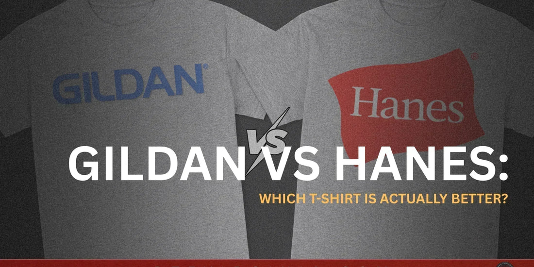 Gildan vs. Hanes: Which T-Shirts Perform Better for Printing? - DTF Virginia