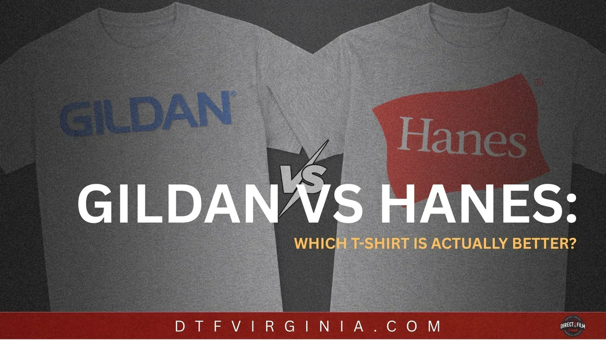 Gildan vs. Hanes: Which T-Shirts Perform Better for Printing? - DTF Virginia