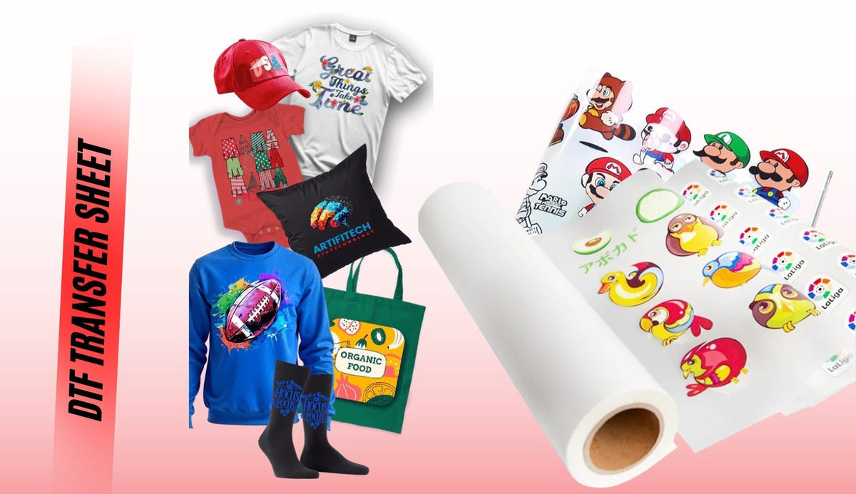 DTF Transfer Sheet: Unlock Vibrant Prints for Custom Apparel - DTF Virginia