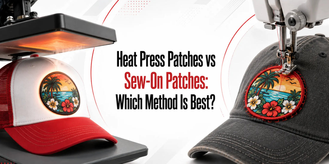 Heat Press Patches vs Sew-On Patches: Which Method Is Best? - DTF Virginia