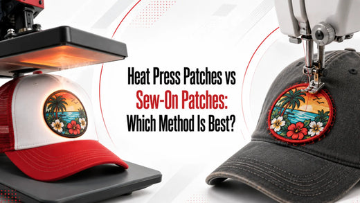 Heat Press Patches vs Sew-On Patches: Which Method Is Best?