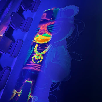 Fluorescent DTF Transfers | Neon Heat Transfers for Bold Prints