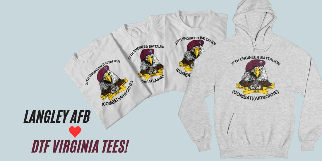 Langley Air Force Base, VA: Custom Air Force - DTF Virginia