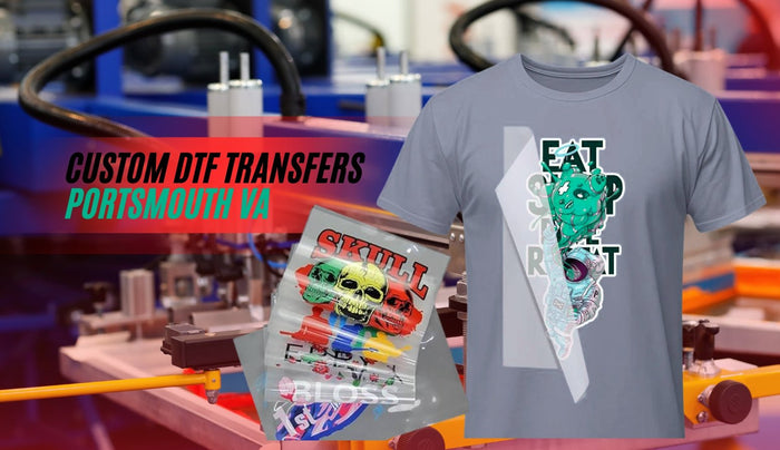 Next-Day DTF Transfers in Portsmouth VA – Fast & Reliable Custom Printing
