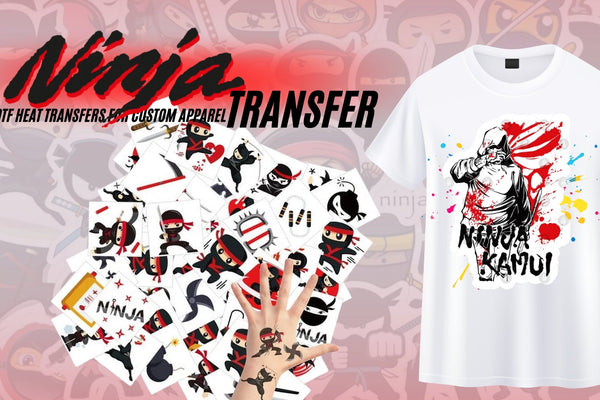 Ninja Transfer: The Ultimate Guide to DTF Heat Transfers for Custom Apparel