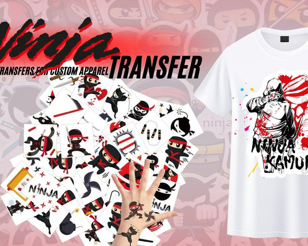 Ninja Transfer: The Ultimate Guide to DTF Heat Transfers for Custom Apparel