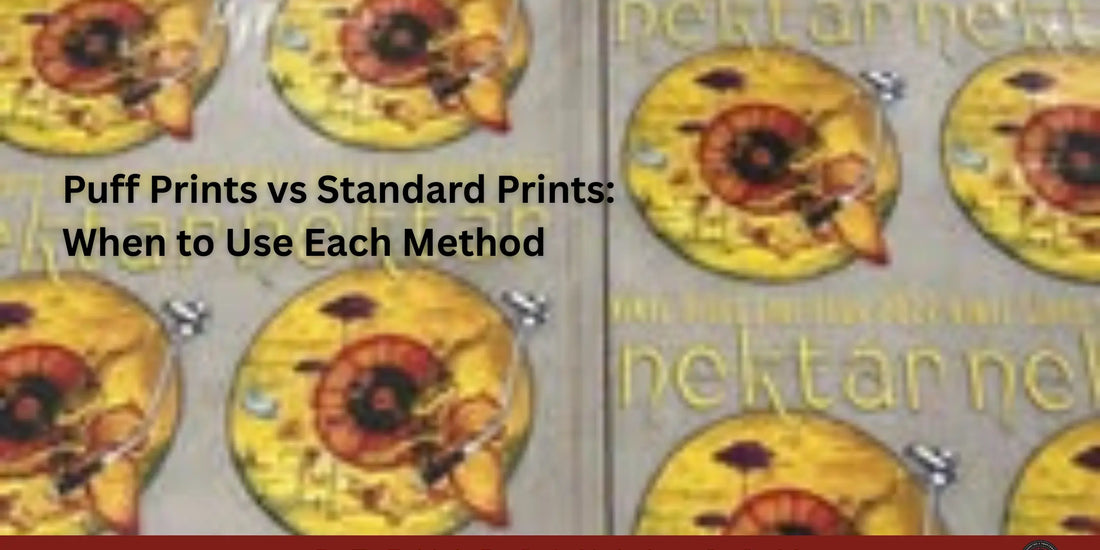 Puff Prints vs Standard Prints: When to Use Each Method