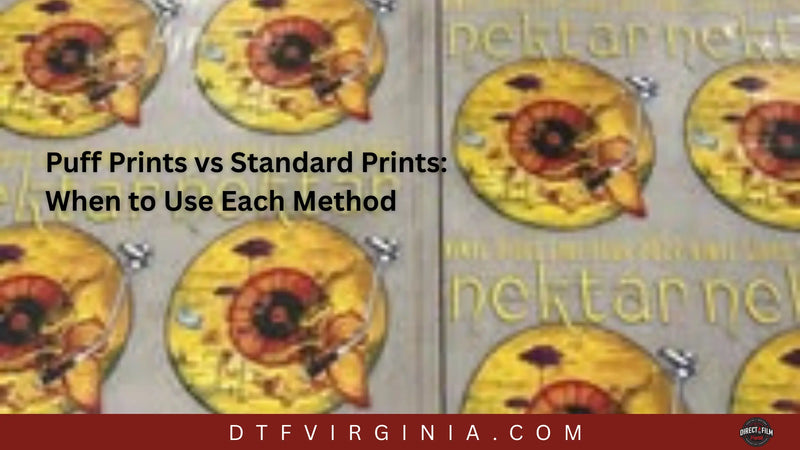 Puff Prints vs Standard Prints: When to Use Each Method