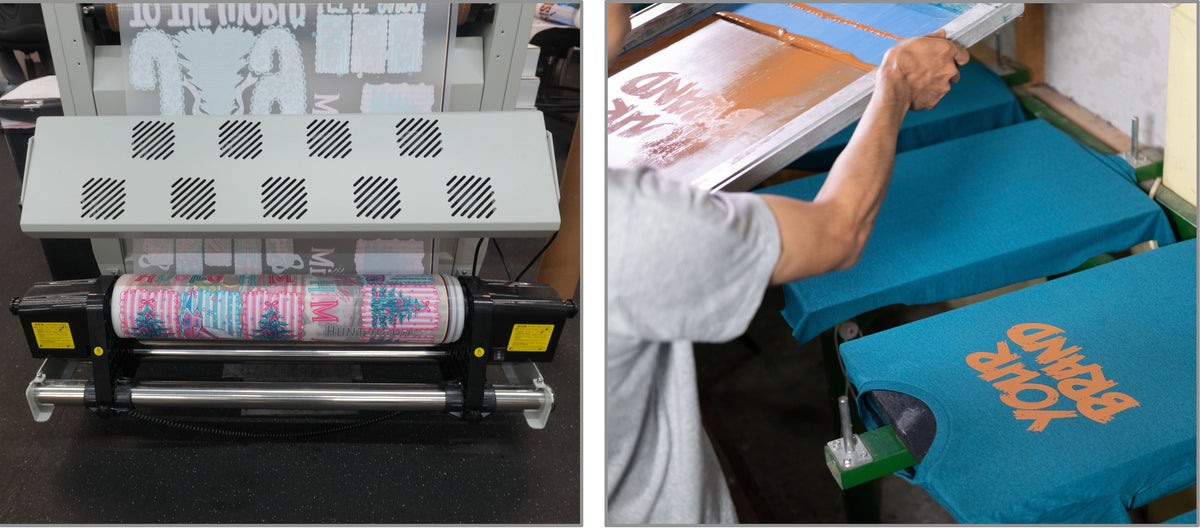 DTF vs Screen Printing - DTF Virginia