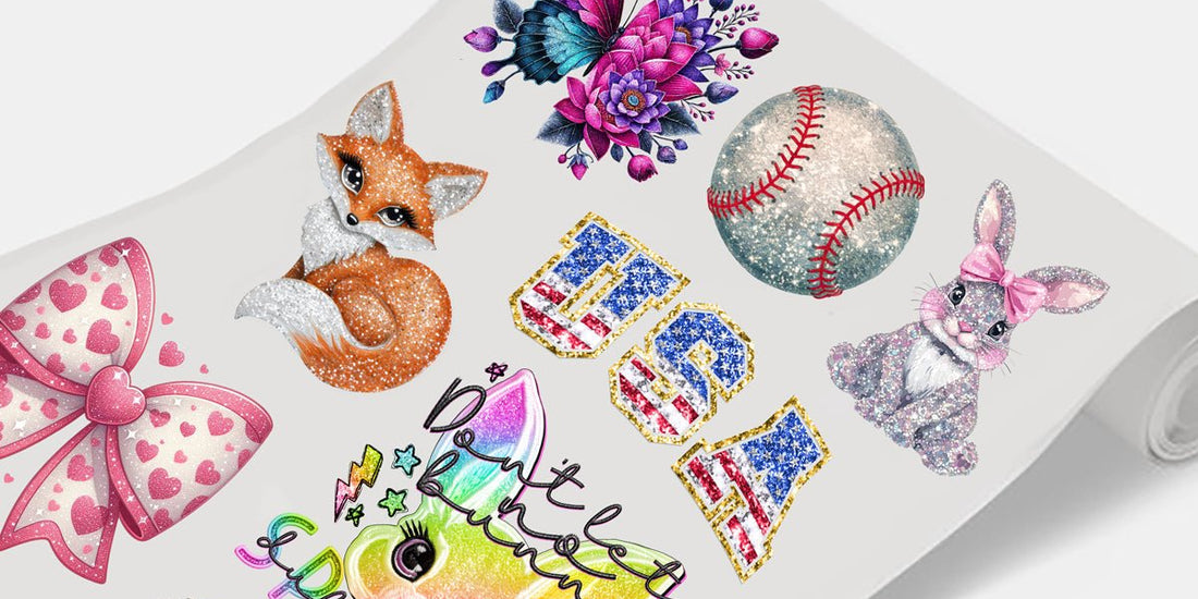 Glitter DTF Transfers Add Sparkle And Shine To Your Prints - DTF Virginia