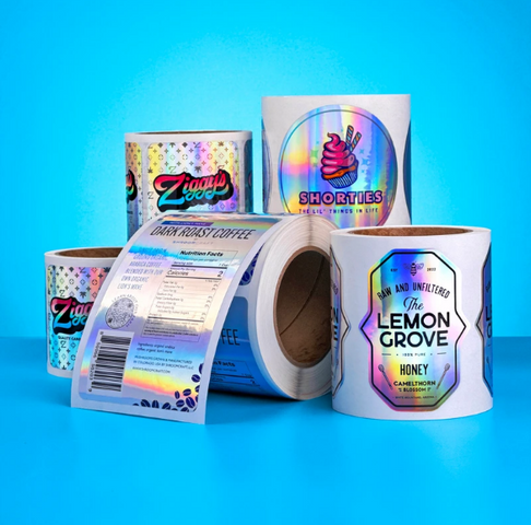 The Ultimate Guide to Custom Holographic Stickers: A Shimmering Branding Solution