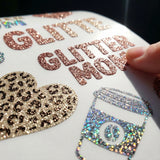 Custom Glitter DTF Transfer by Size - DTF Virginia - 