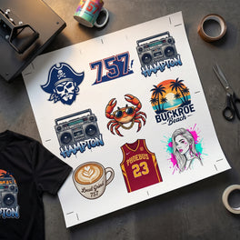 Custom Sublimation Transfers by Size - DTF Virginia - 