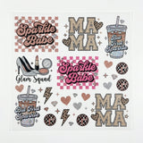 Custom Glitter DTF Transfer by Size - DTF Virginia - 