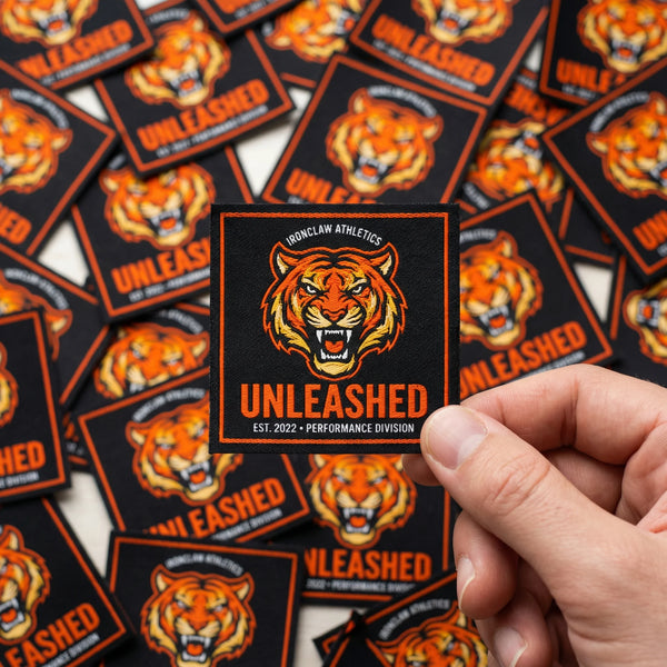 Custom Woven Labels ( UV - Printed ) - DTF Virginia - 