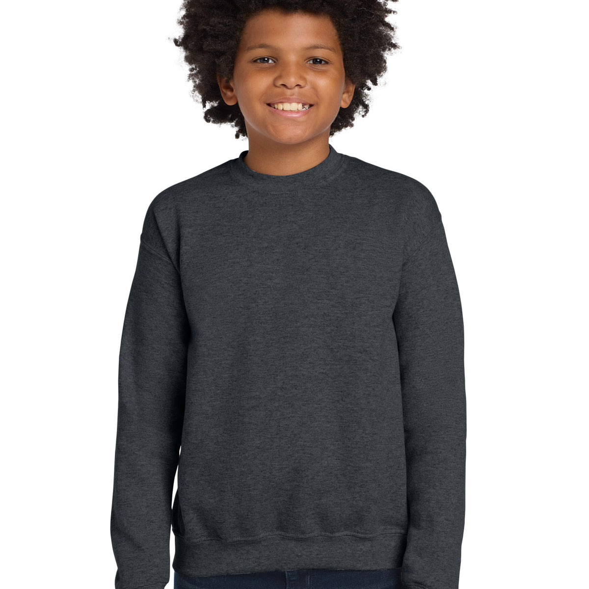 Gildan ®  Youth Heavy Blend™ Crewneck Sweatshirt.  18000B