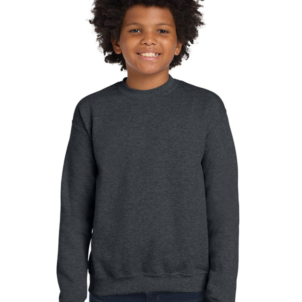 Gildan ®  Youth Heavy Blend™ Crewneck Sweatshirt.  18000B