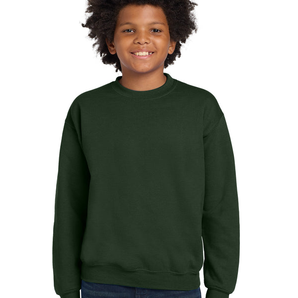 Gildan ®  Youth Heavy Blend™ Crewneck Sweatshirt.  18000B