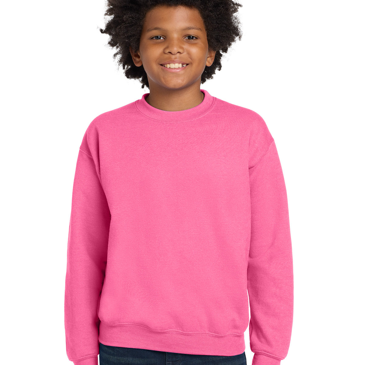 Gildan ®  Youth Heavy Blend™ Crewneck Sweatshirt.  18000B