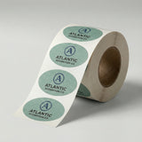 Oval Paper Roll Labels