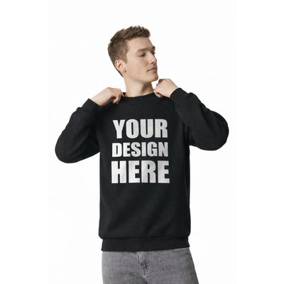 Custom American Apparel Unisex ReFlex Fleece Crewneck Sweatshirt - RF496 - DTF Virginia - 