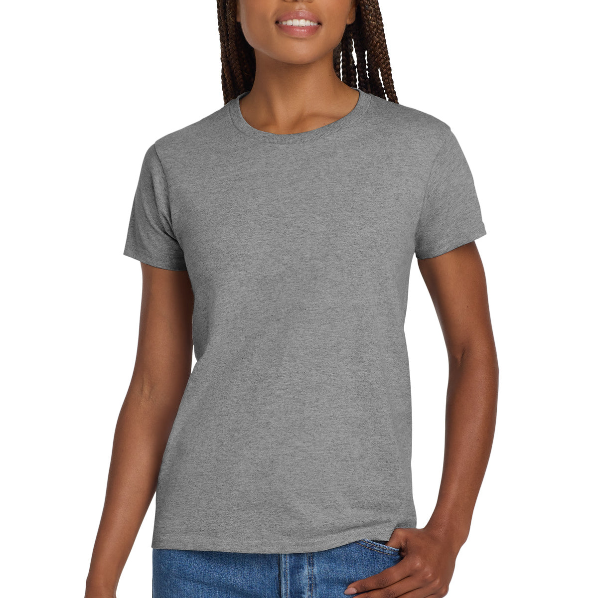 Gildan ®  Women's Ultra Cotton ®  100% US Cotton T-Shirt. 2000L