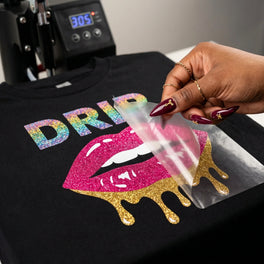 Custom Glitter DTF Transfer by Size - DTF Virginia - 