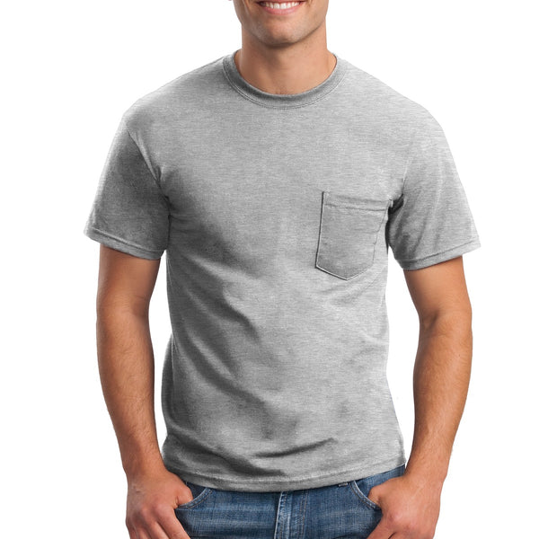 Gildan ®  - Ultra Cotton ®  100% US Cotton T-Shirt with Pocket.  2300