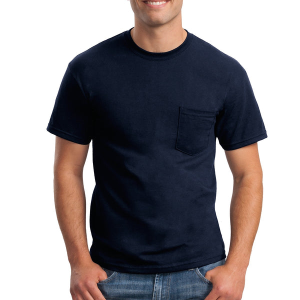 Gildan ®  - Ultra Cotton ®  100% US Cotton T-Shirt with Pocket.  2300