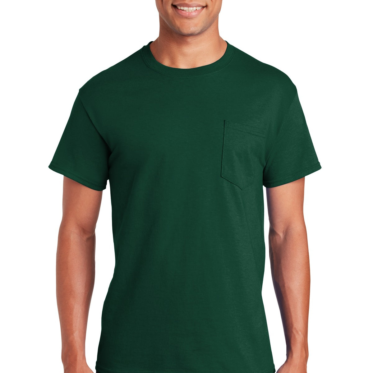 Gildan ®  - Ultra Cotton ®  100% US Cotton T-Shirt with Pocket.  2300