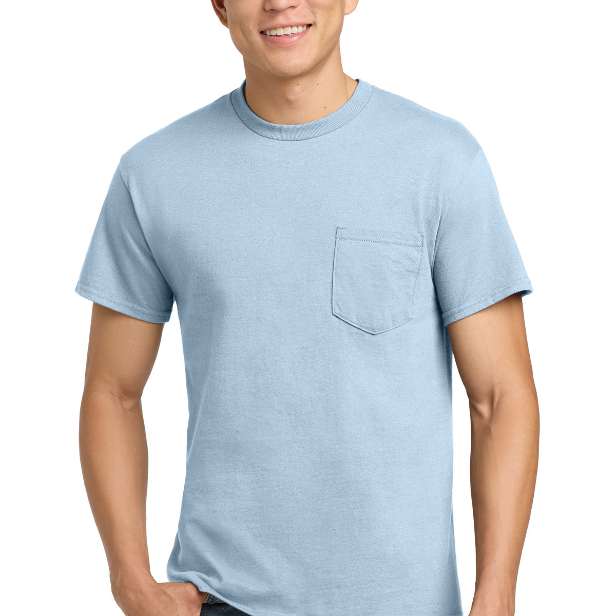 Gildan ®  - Ultra Cotton ®  100% US Cotton T-Shirt with Pocket.  2300