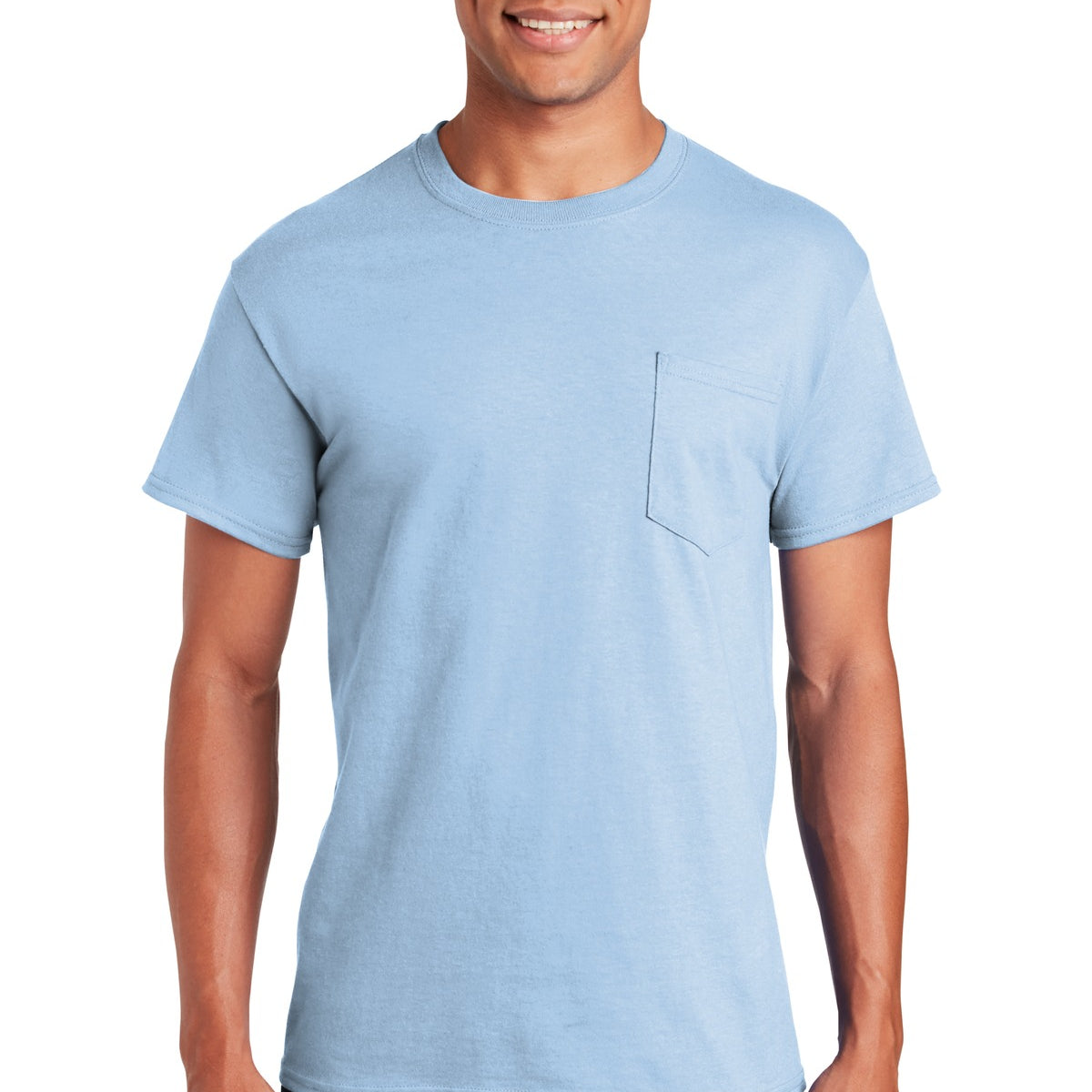 Gildan ®  - Ultra Cotton ®  100% US Cotton T-Shirt with Pocket.  2300