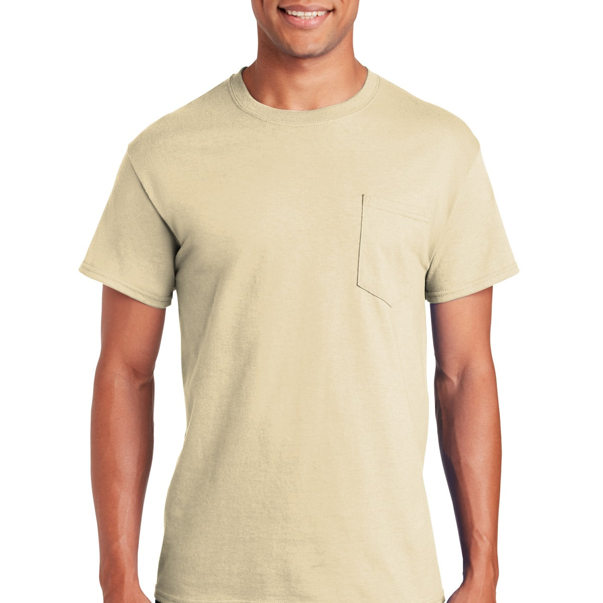 Gildan ®  - Ultra Cotton ®  100% US Cotton T-Shirt with Pocket.  2300