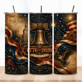 America's 250th Anniversary 20oz Tumbler - DTF Virginia -