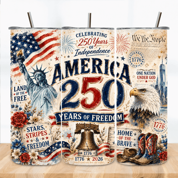 America 250th Tumbler