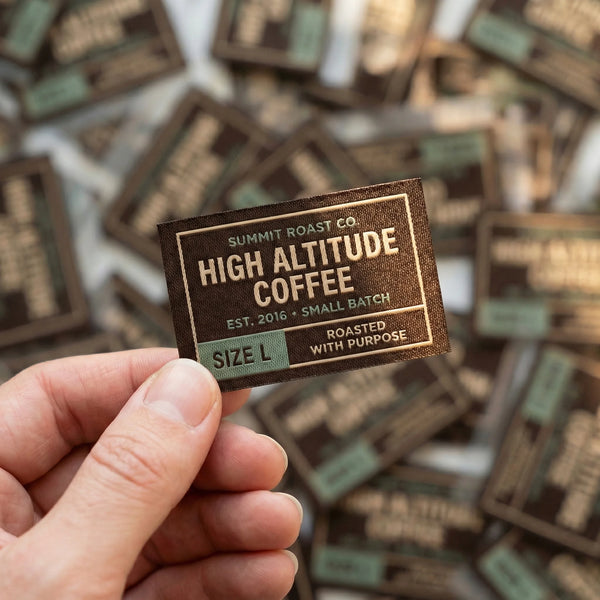 Custom Woven Labels ( UV - Printed ) - DTF Virginia - 